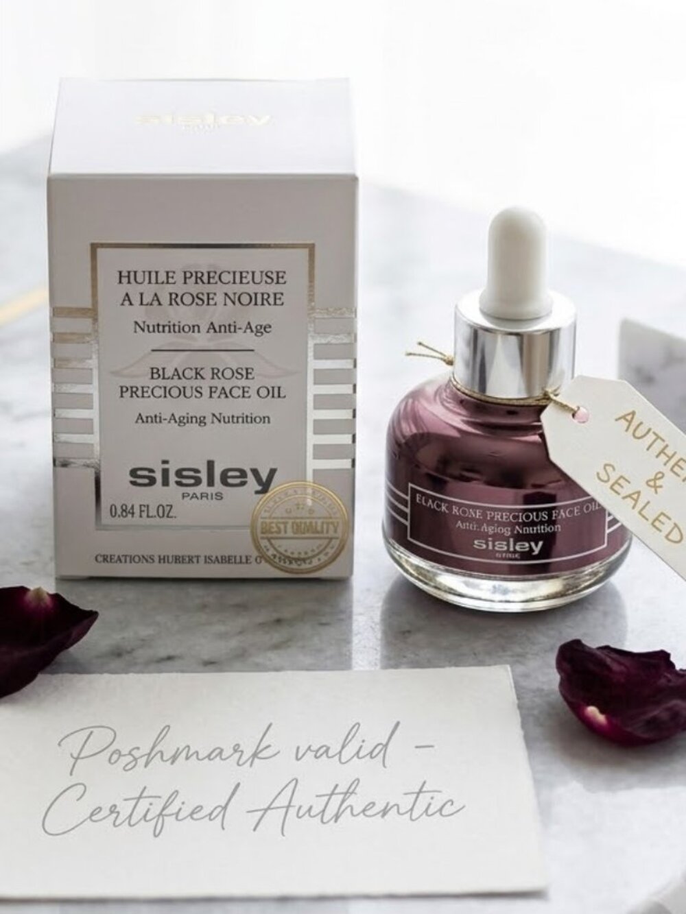 Sisley Black Rose Precious Face Oil anti-aging nutrition 25ml/0.84oz New In Box